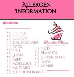 Allergen Gloss Stickers - Image 4