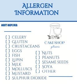 Allergen Gloss Stickers - Image 6