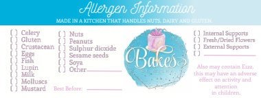 Personalised Allergen Gloss Stickers - Image 3