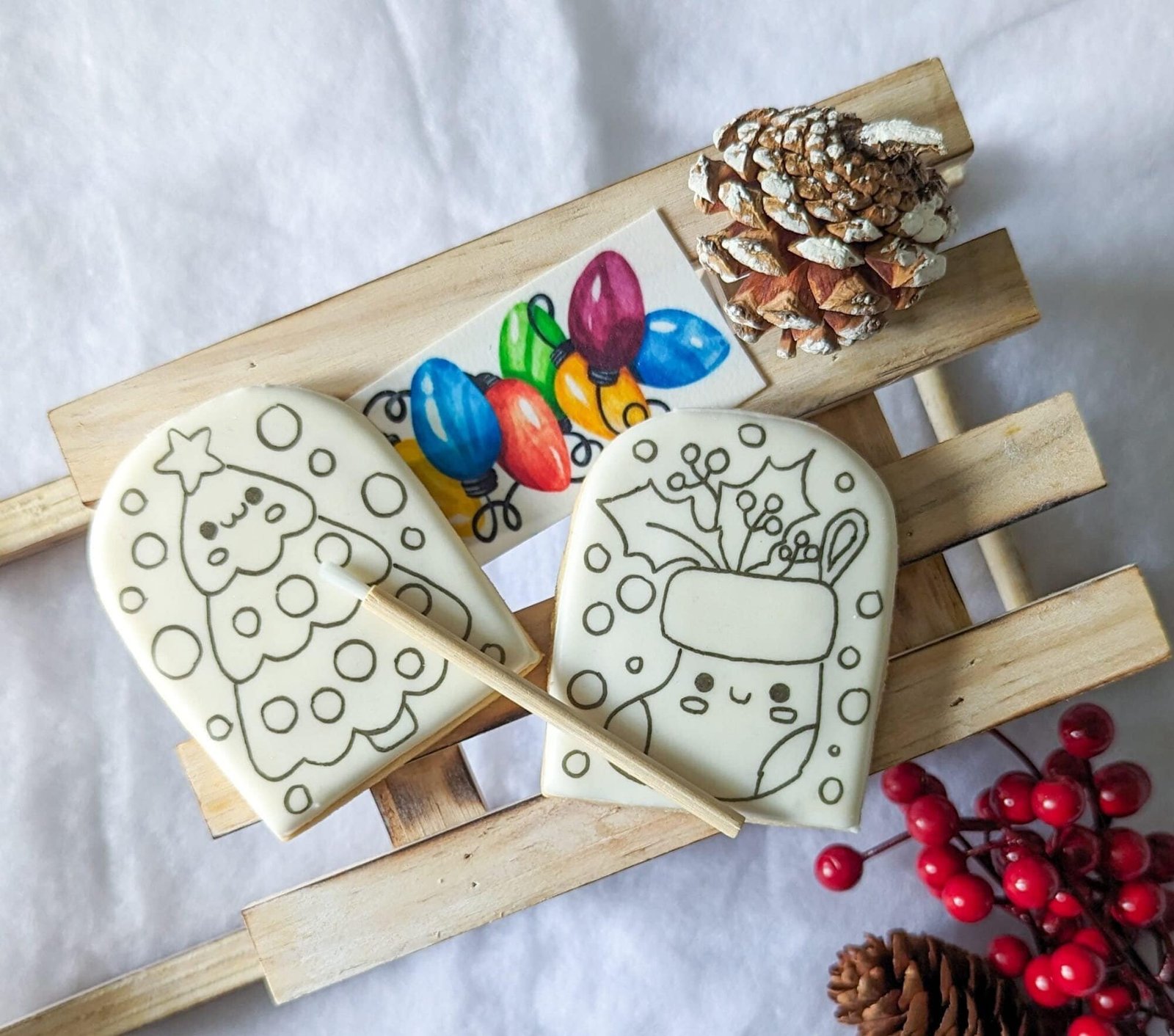 PYO Christmas Lights Rainbow Paint Palette