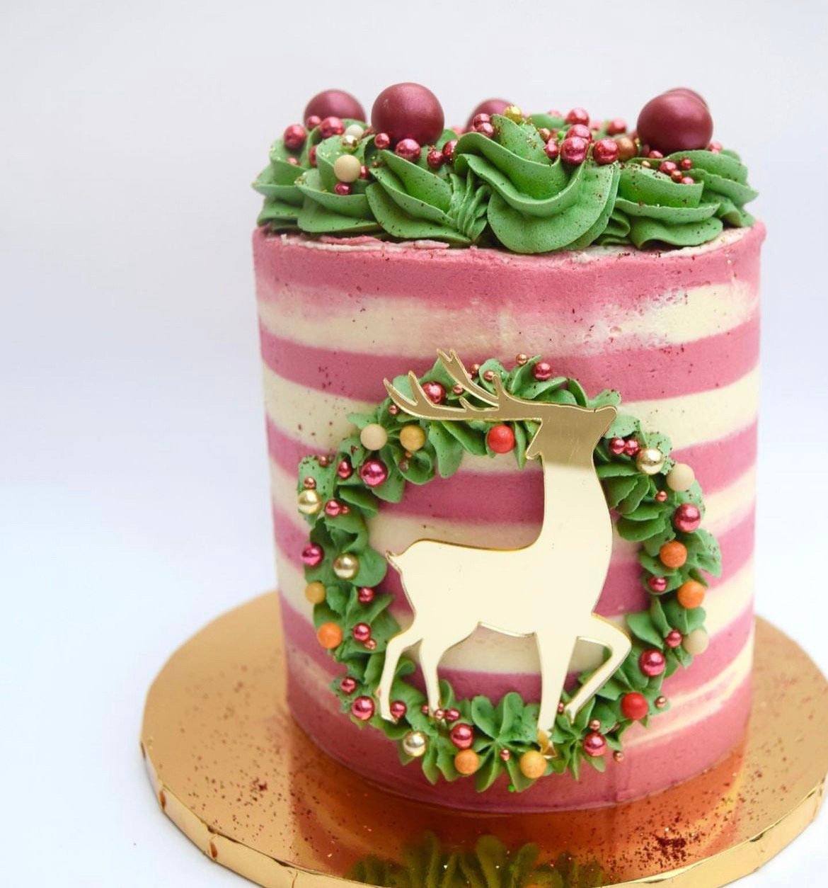 Acrylic Reindeer Stag Charm