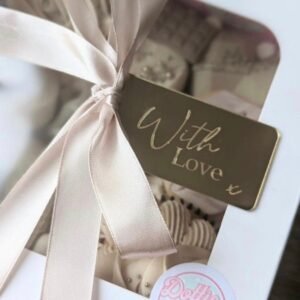 With Love Acrylic Tag