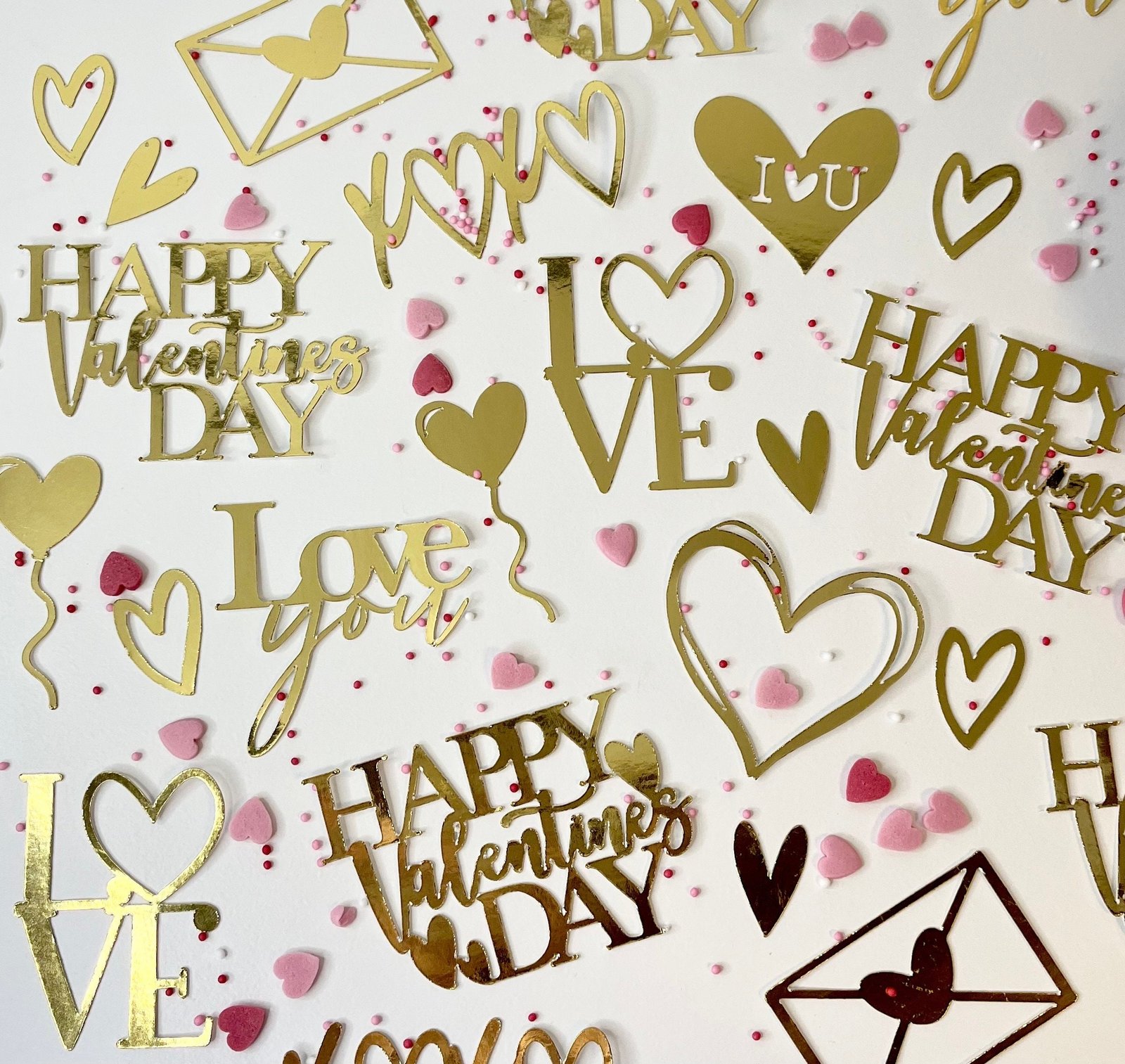 Valentines Day Cupcake Topper Bundle