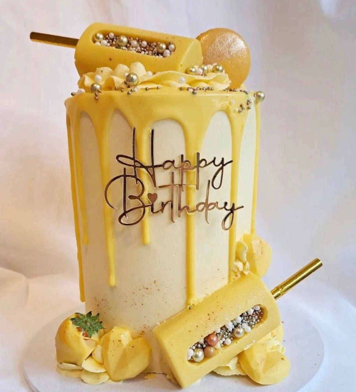 Acrylic Happy Birthday Topper - Image 8