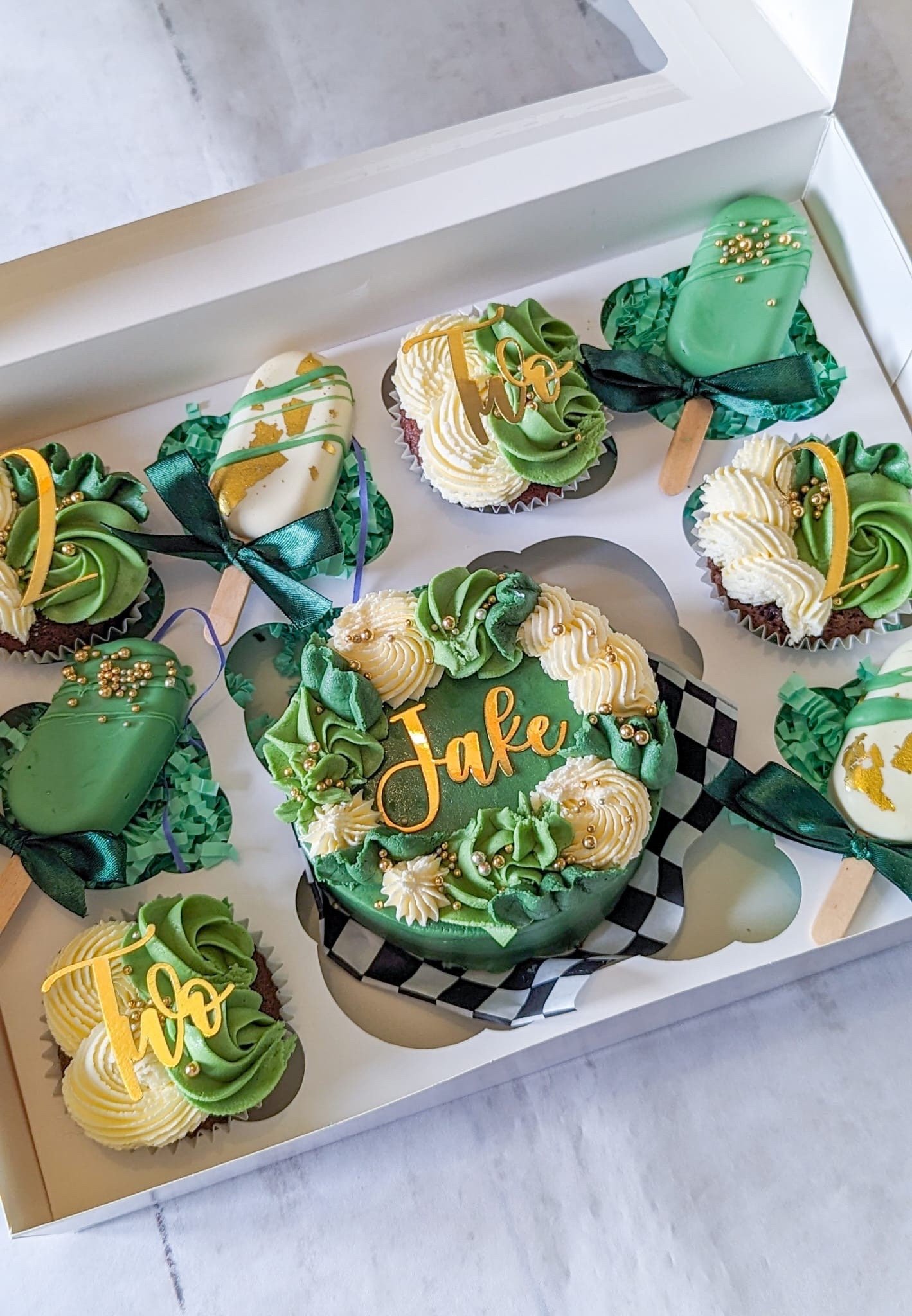 Name & Age Cupcake Topper Bundle