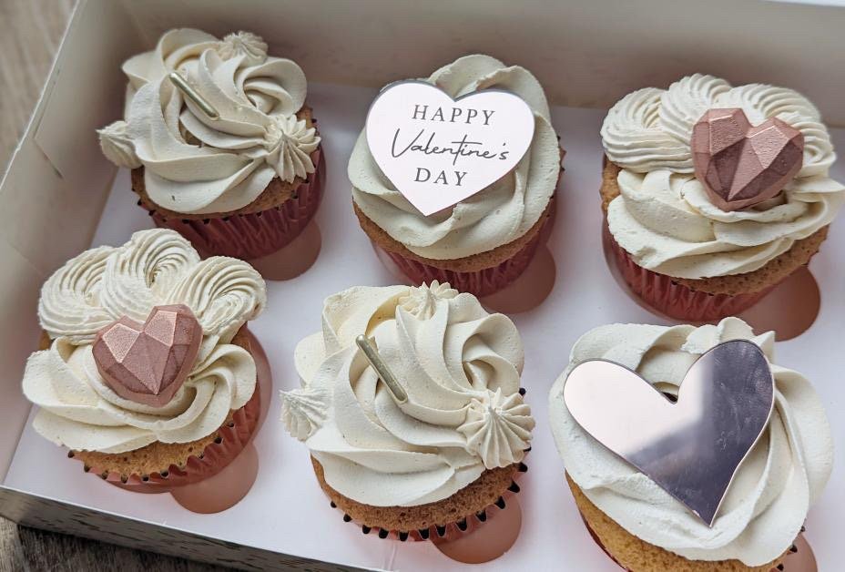 Acrylic Happy Valentines Heart Disc - Image 6