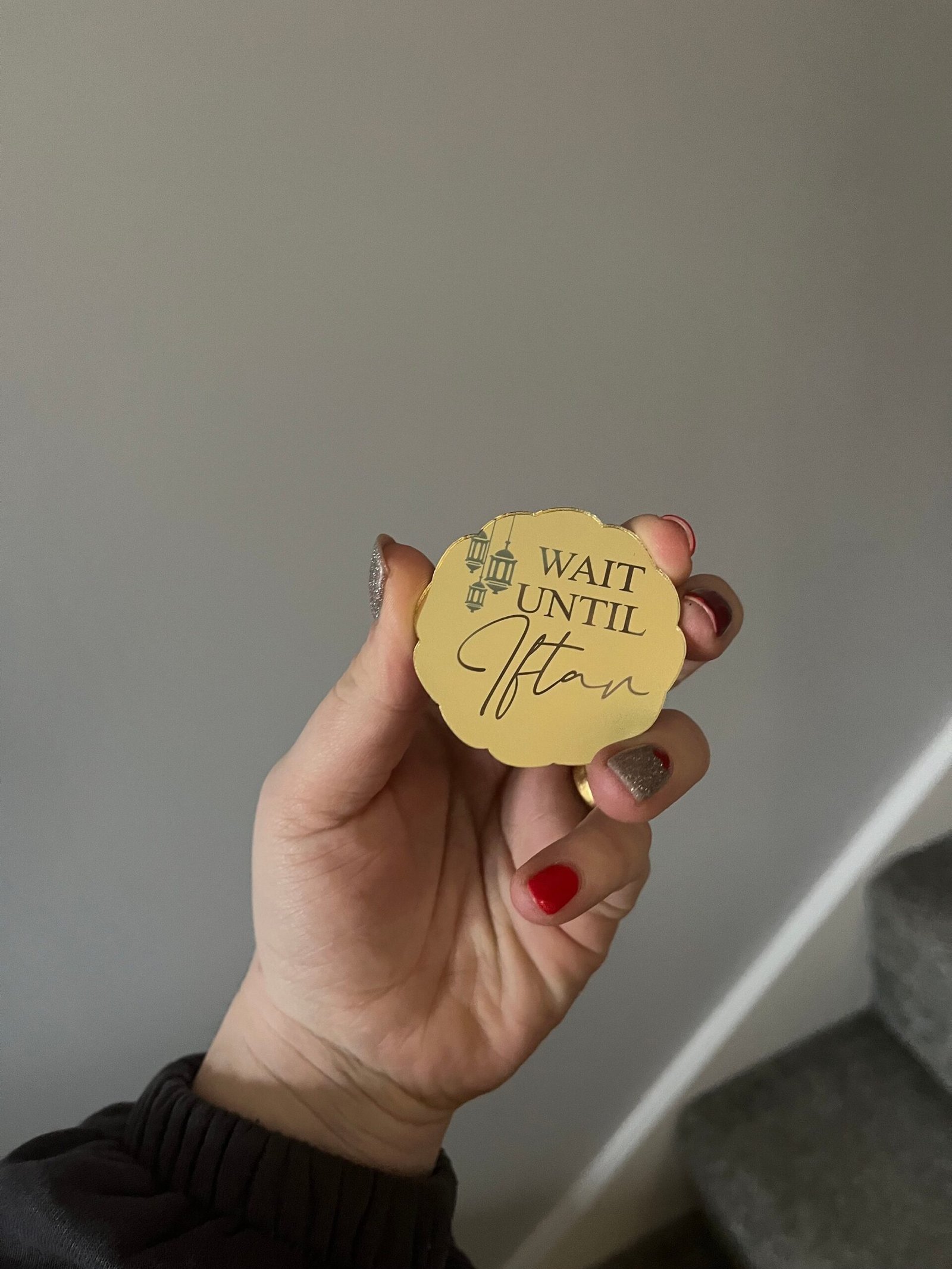 Wait Until Iftar Acrylic Disc - Image 4