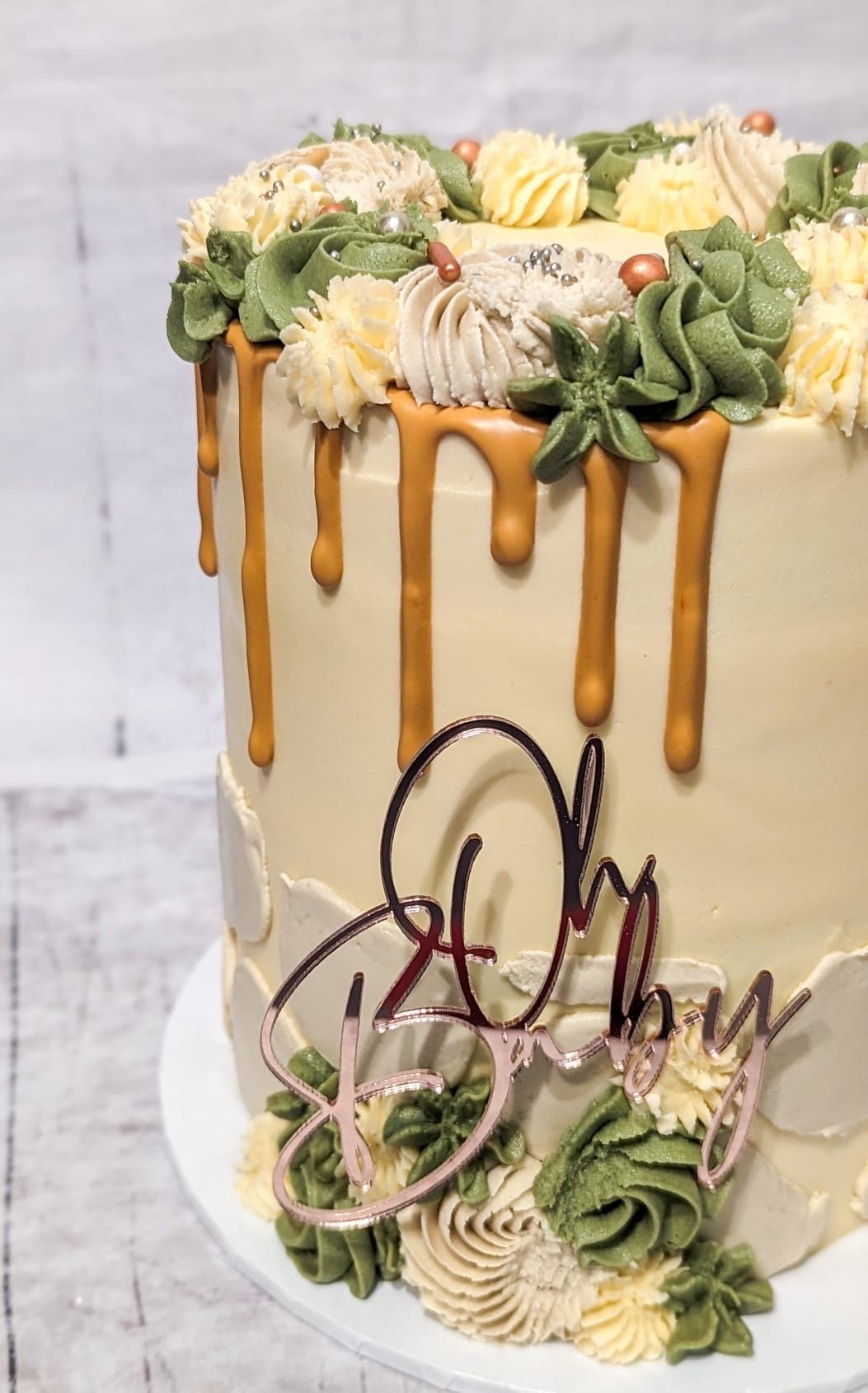 Acrylic Oh Baby Cake Charm - Image 6