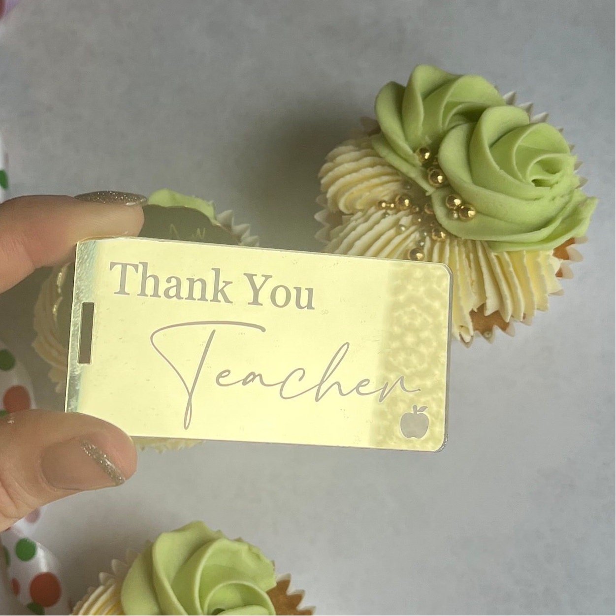 Thank You Teacher Acrylic Tag - Image 5