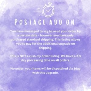 Postage - Urgent Add On - Late Order
