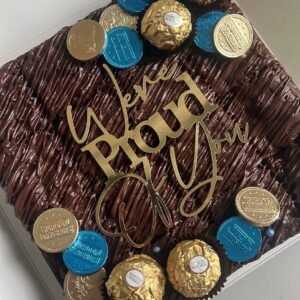 We’re Proud of You Cake Topper