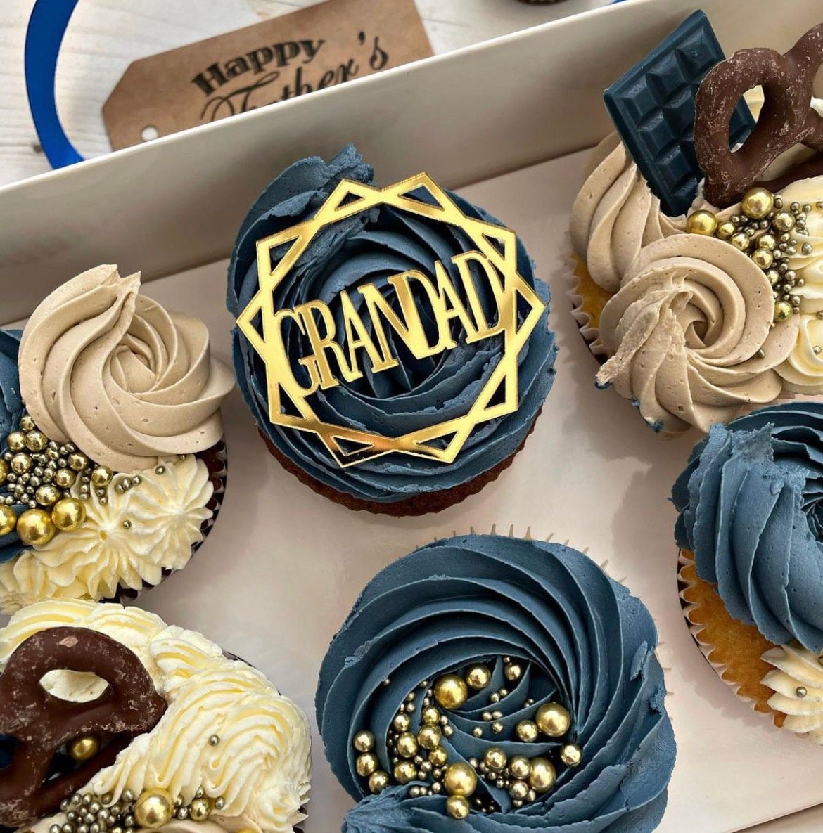 Acrylic Grandad Hexagon Topper - Image 3