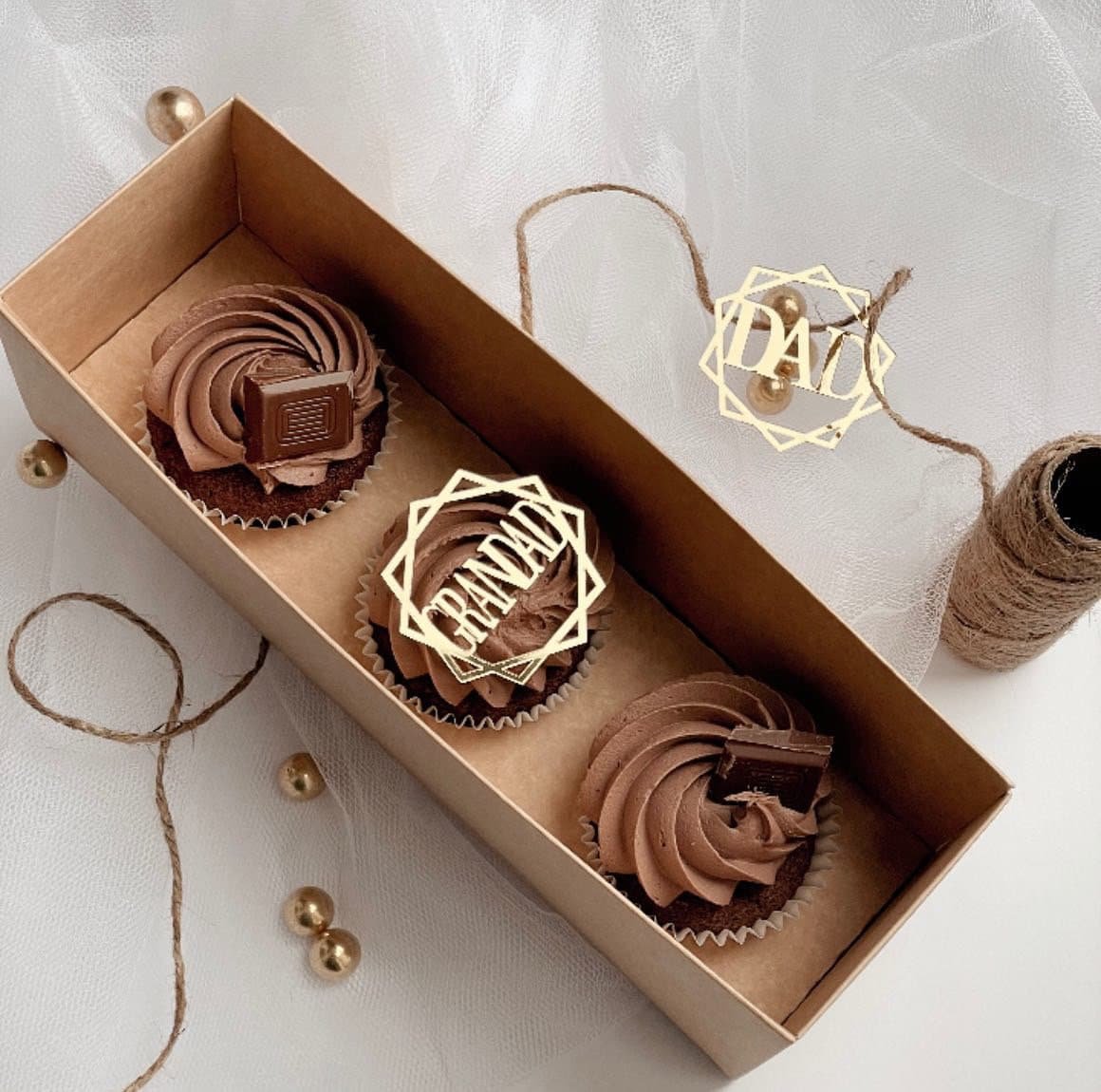 Acrylic Grandad Hexagon Topper