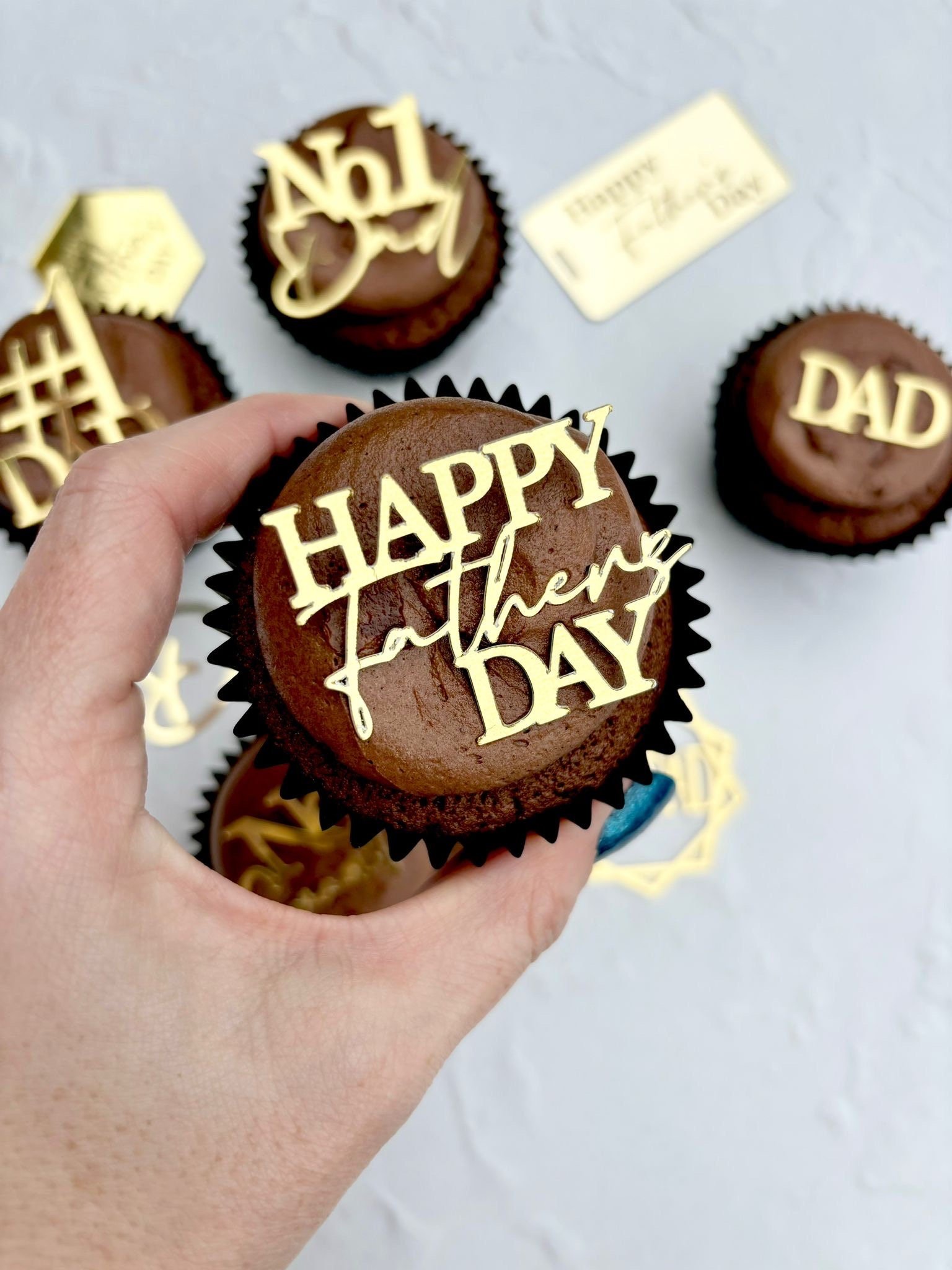 Father's Day Cupcake Topper Bundle