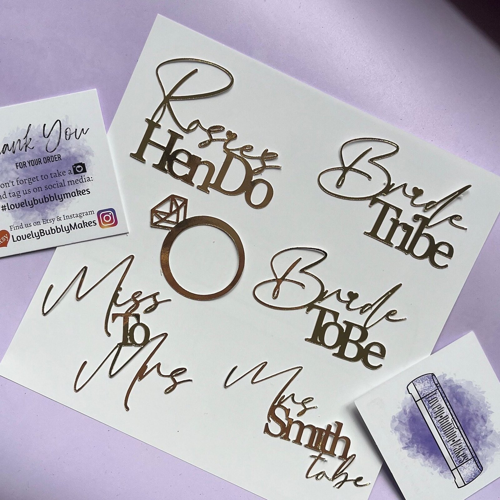 Hen Do Cupcake Topper Bundle - Image 2