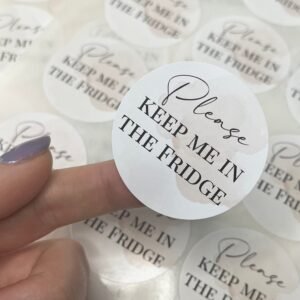 Please keep me in the fridge Stickers