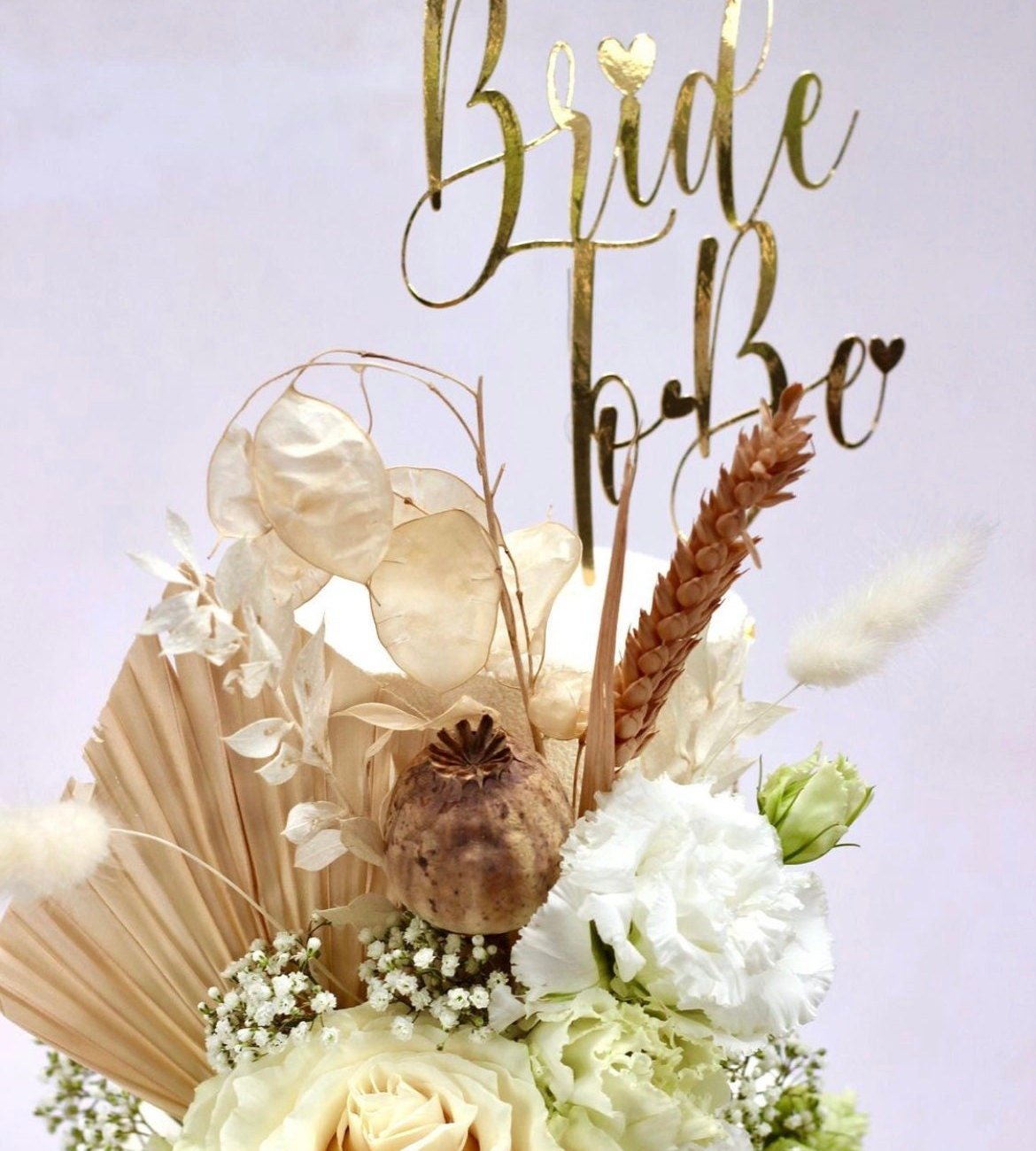 Bride To Be Card Cake Charm - Image 2