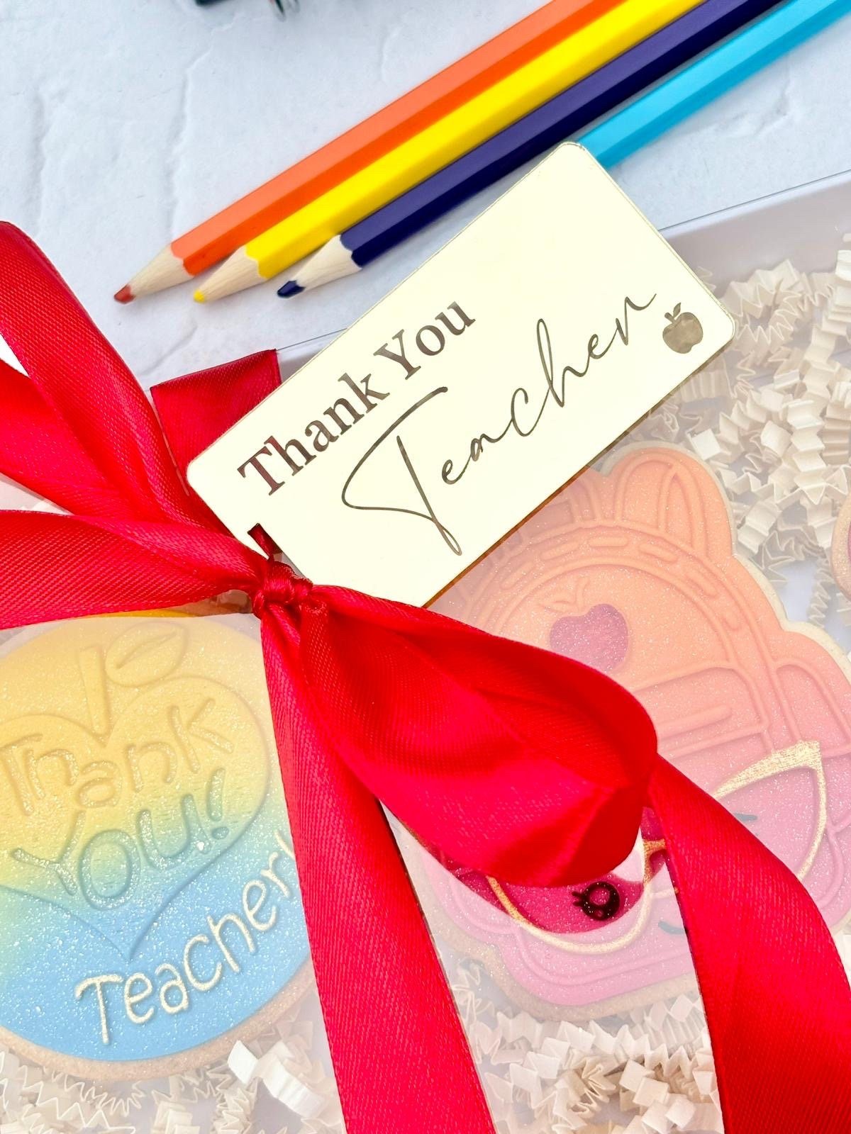 Thank You Teacher Acrylic Tag