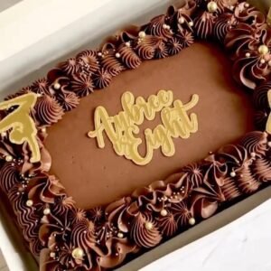 Layered Name is Age Cake / Cupcake Topper