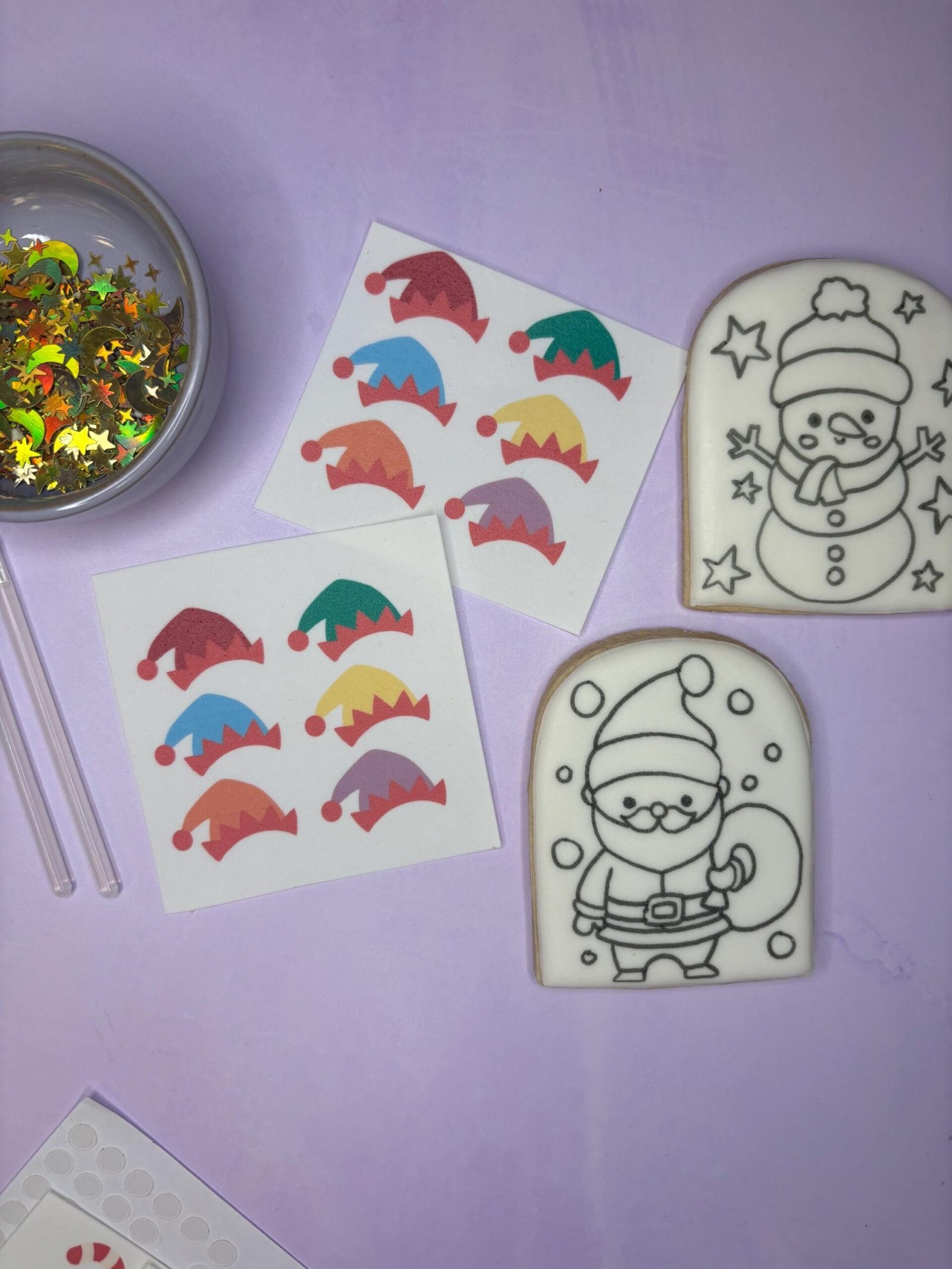 Elf Hat - Elf Arrival PYO Edible Paint Palette - Image 5