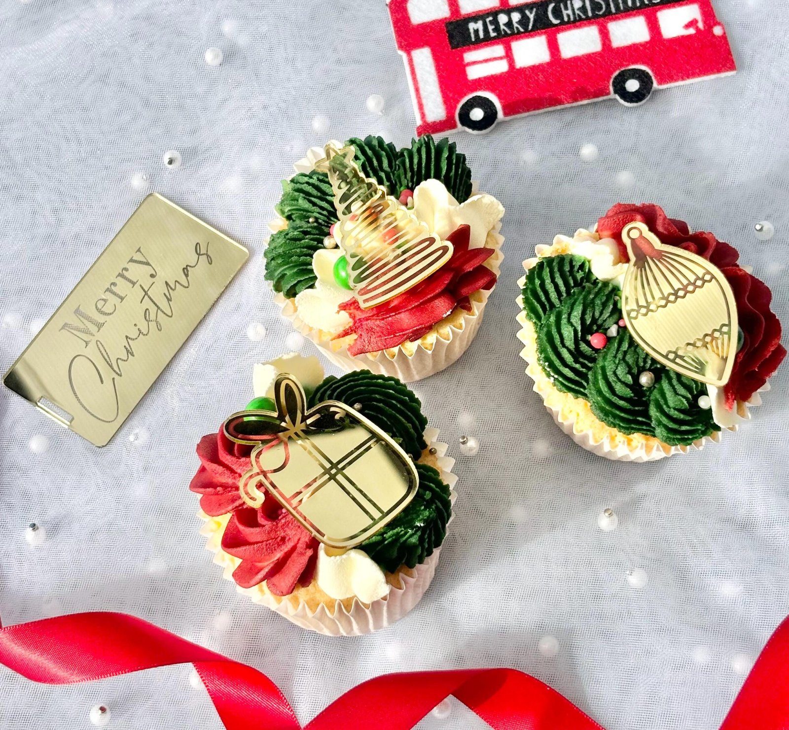 Christmas Acrylic Trio