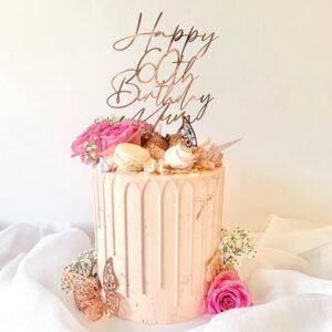 Personalised Birthday Cake Topper