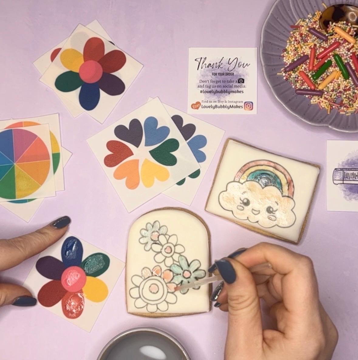 PYO Rainbow Hearts Colour Paint Palettes - Image 4