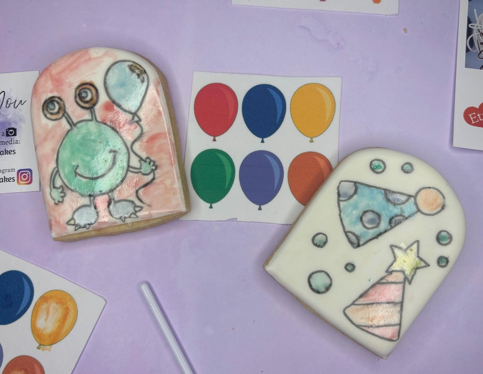 Balloon PYO Edible Paint Palettes