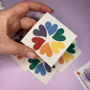 PYO Edible Rainbow Hearts Paint Palettes