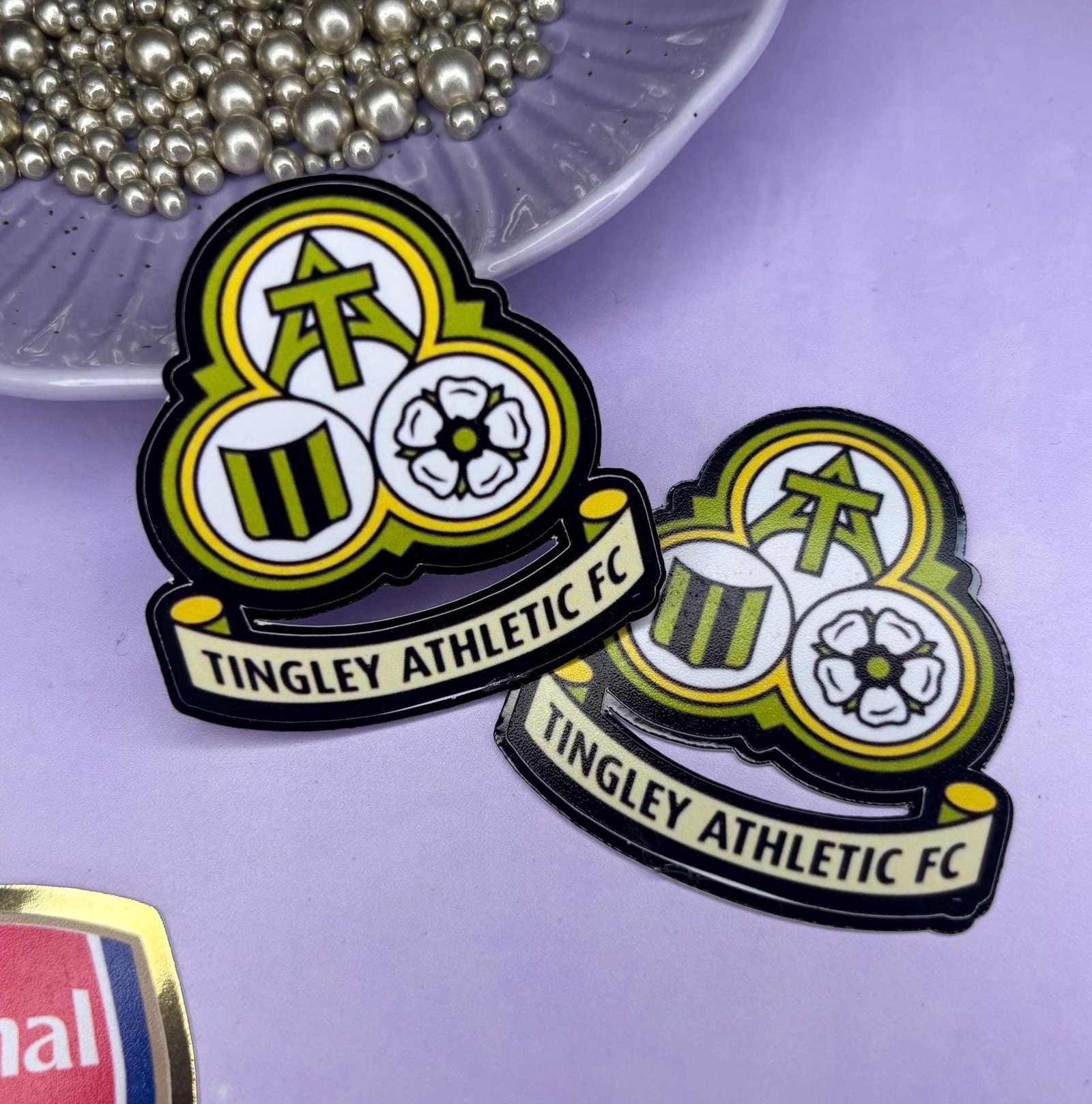 Sports Team Printed & Backed Card Topper - Image 4