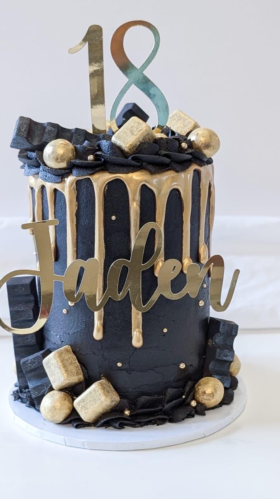 Any Wording Cake Charm - Image 3