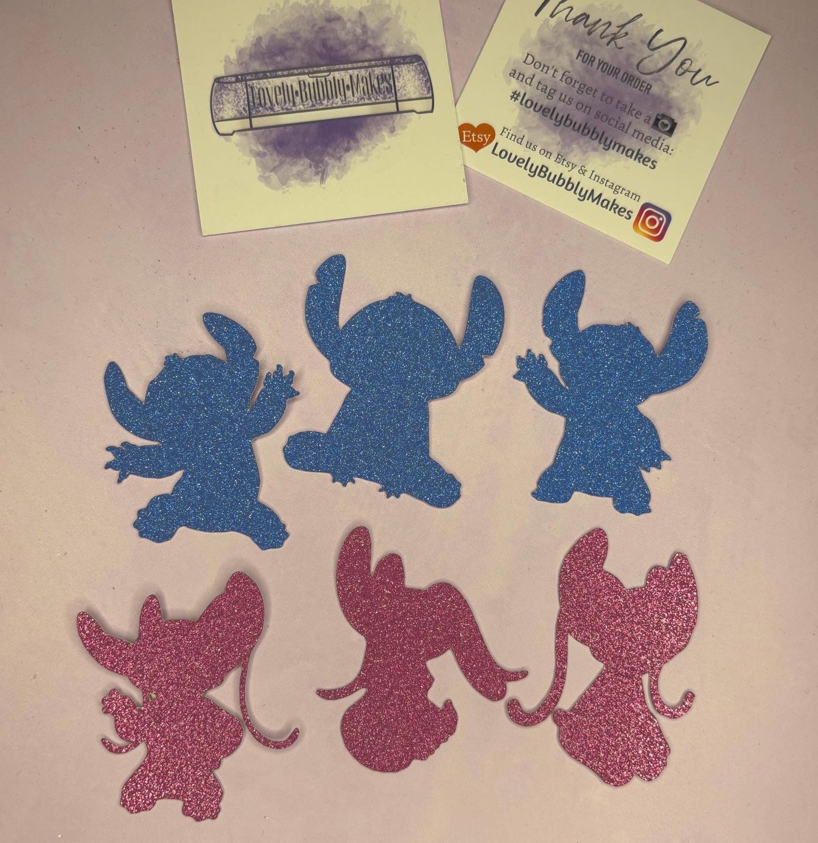 Stitch and Angel Themed Silhouette - Image 2