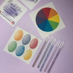 Glitter Mini Disposable Paint Brush