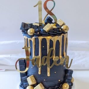 Any Wording Cake Charm