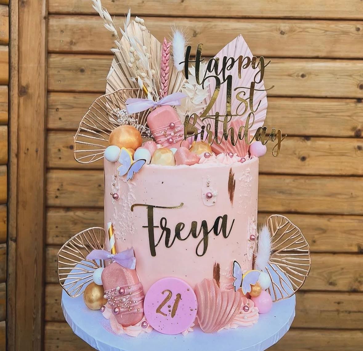 Any Wording Cake Charm - Image 5