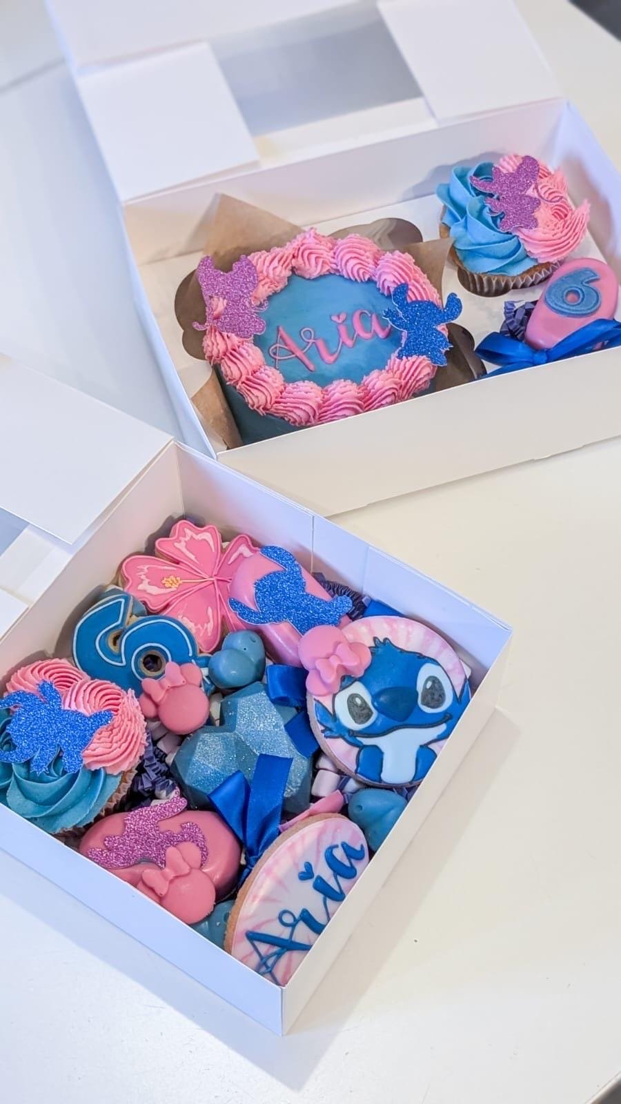 Stitch and Angel Themed Silhouette