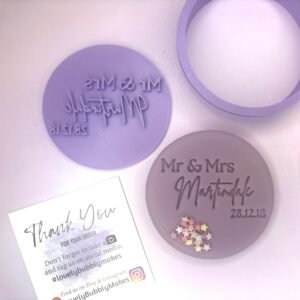 Personalised Mr & Mrs *name* Embosser