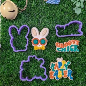 Groovy Chick Cookie Cutter