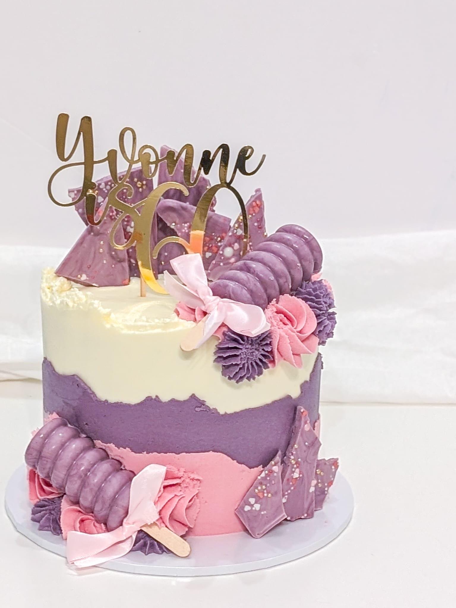 Name is Age Cake Topper