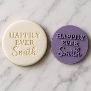 Happily Ever Name Cookie Embosser