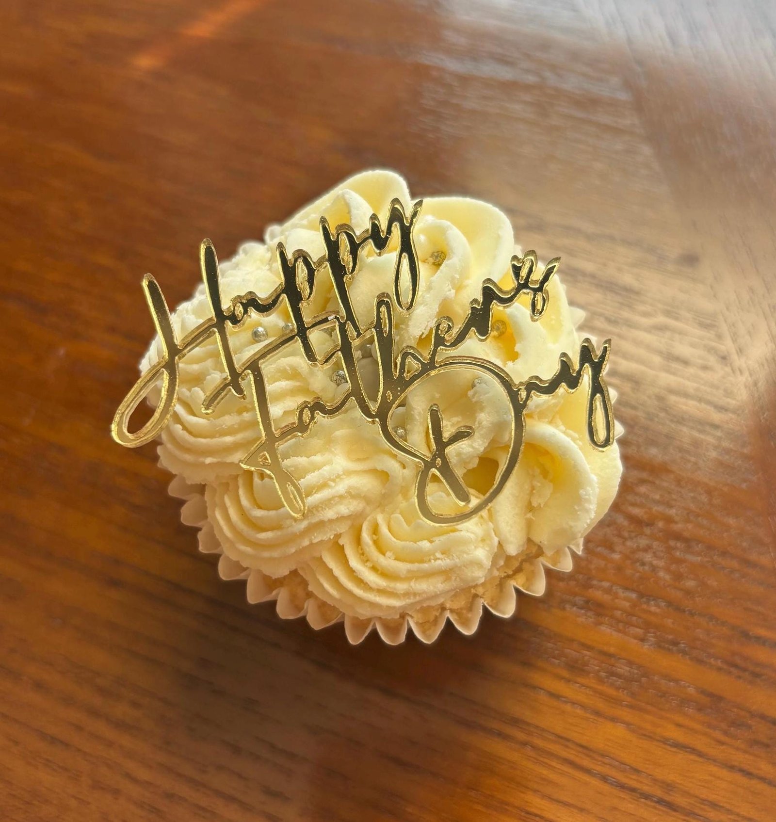 Happy Father’s Day Script Acrylic topper - Image 5