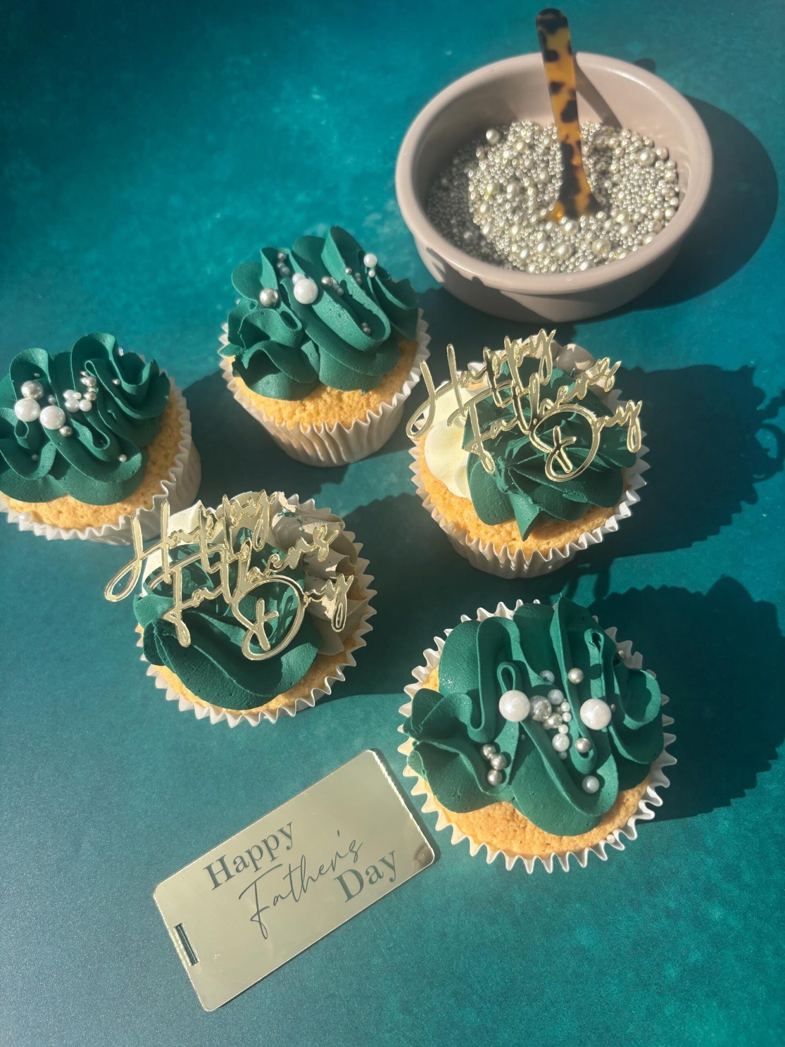 Happy Father’s Day Script Acrylic topper - Image 2