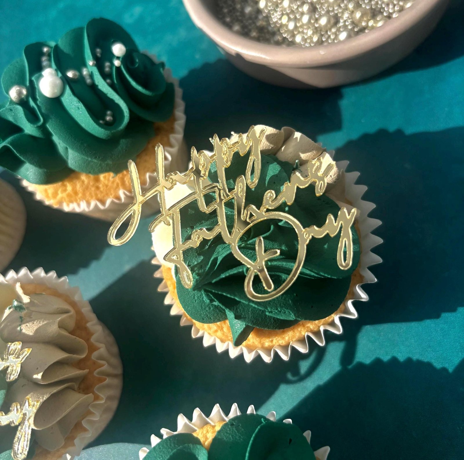 Happy Father’s Day Script Acrylic topper