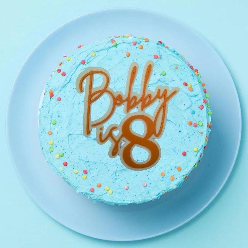 Acrylic Layered Cake Topper - Image 5