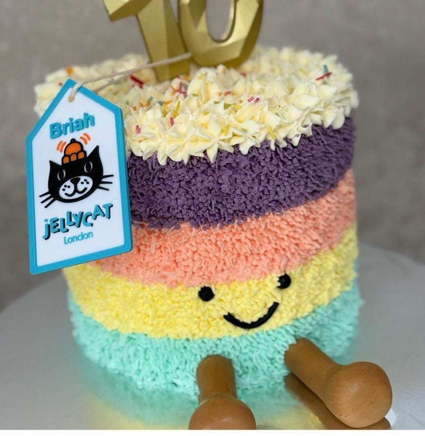 Acrylic Jelly Cat Swing Tag - Image 2