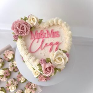 Acrylic Wedding Cake Charm Topper