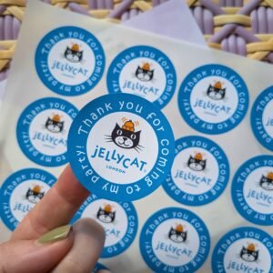 Jelly Cat Party Stickers