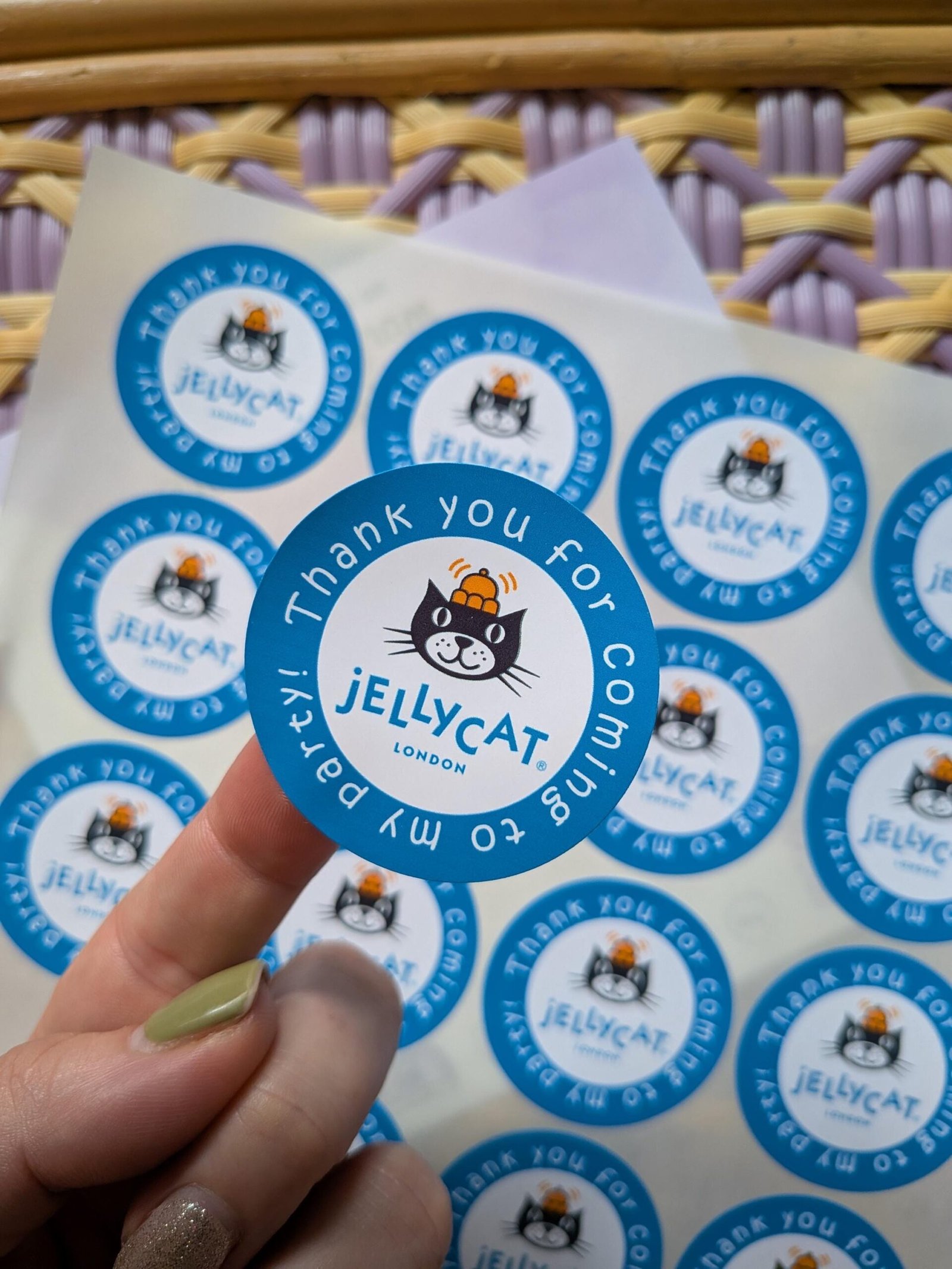 Jelly Cat Party Stickers - Image 2