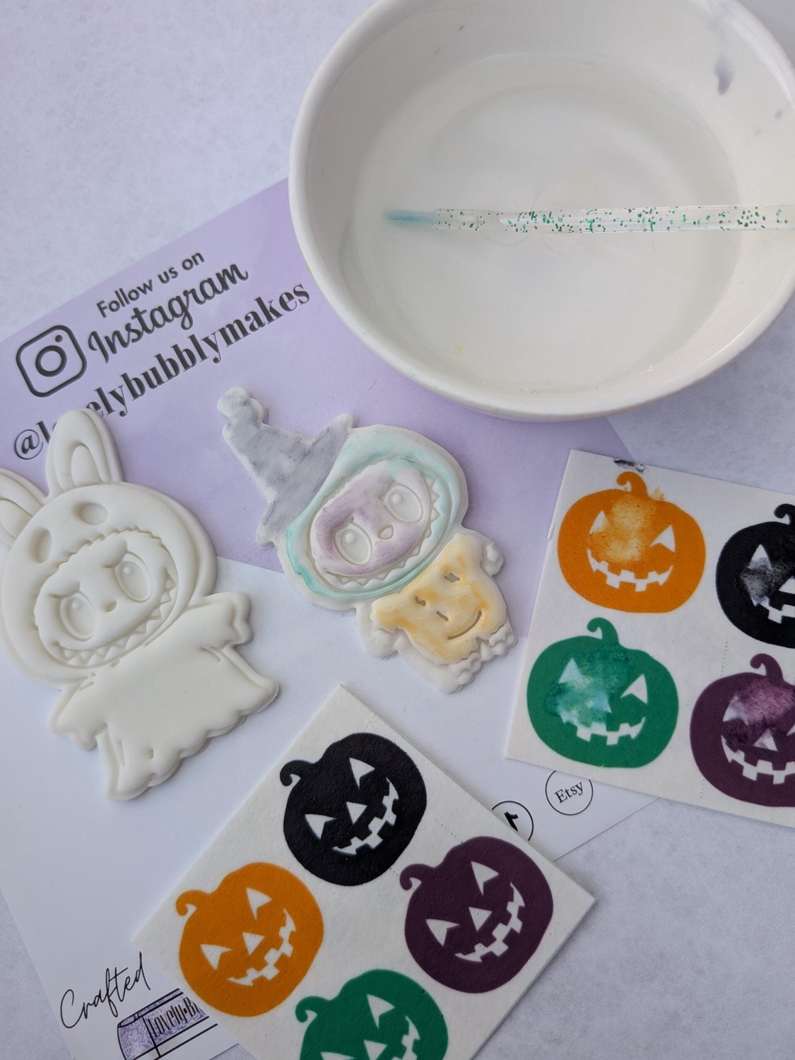 Halloween themed PYO Edible Paint Palette - Image 3