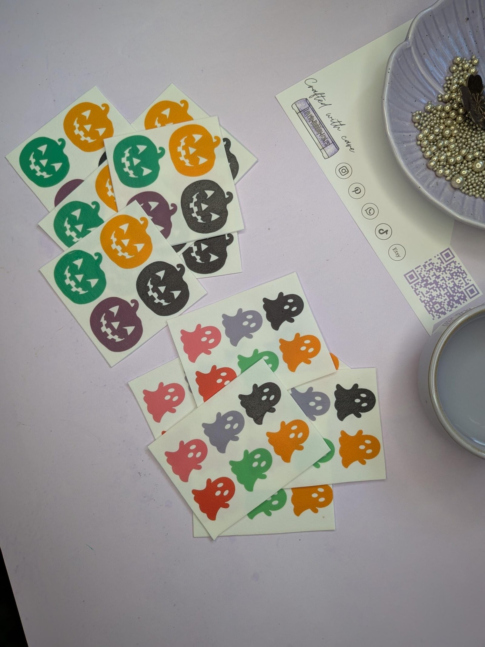 Halloween themed PYO Edible Paint Palette - Image 6